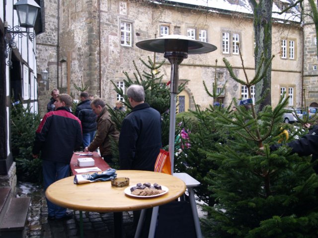Weihnachtsbaumverkauf 2012